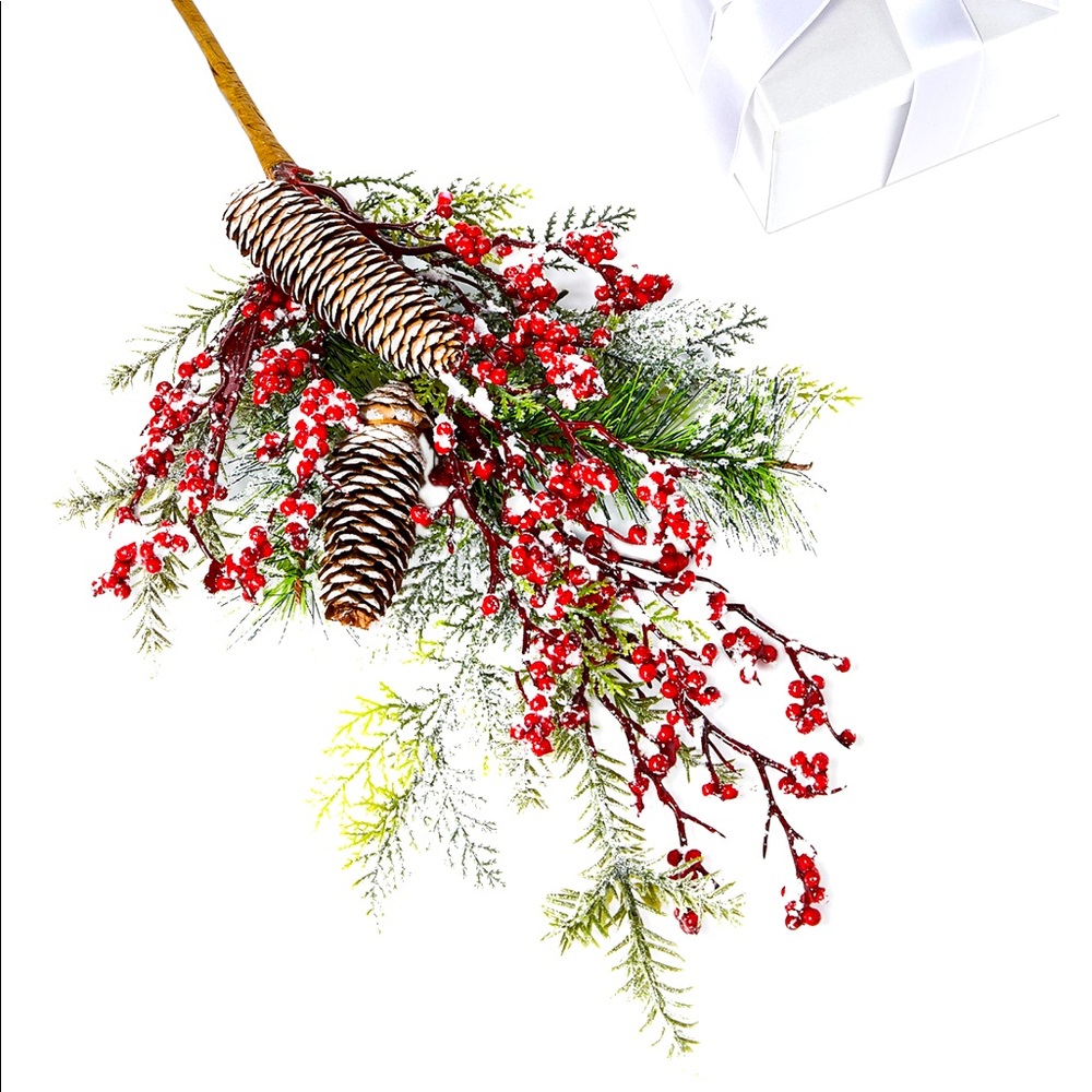 Christmas cheer pick ornaments